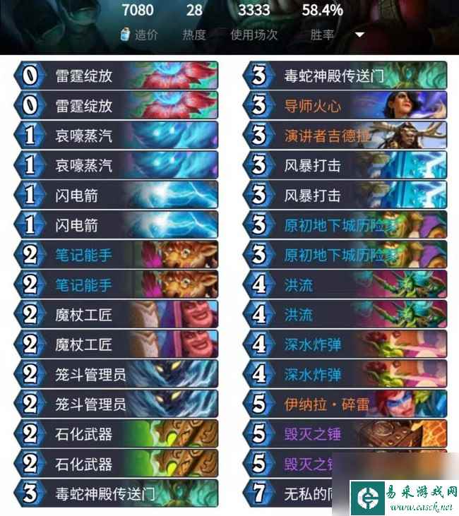 炉石传说：萨满攻击频率超标？一回合内破&ldquo;龟壳&rdquo;战士直