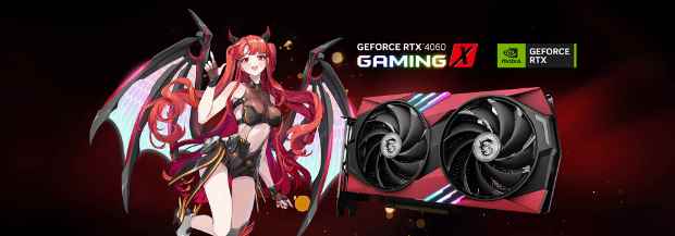 GAMING潮流突破次元壁 微星发布GeForce RTX GAMING X 8G MLG魔龙姬定制版显卡
