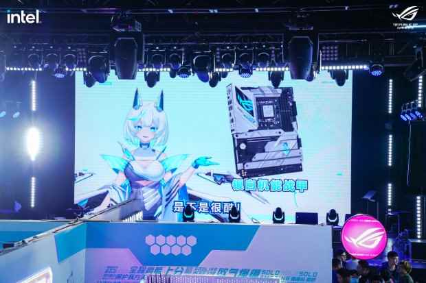 ROG DAY大亮点 雪武战姬现身讲华硕Z790吹雪新主板
