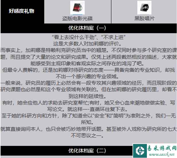 《绯色回响》加莉娜角色介绍一览