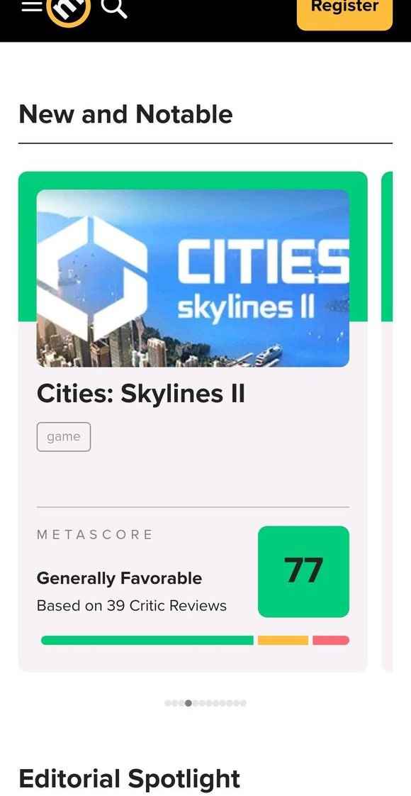 《城市天际线2》各平台评分一览