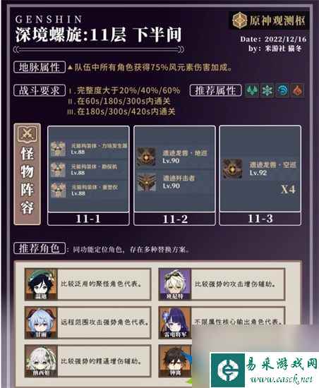 原神3.3深境螺旋怎么通过 3.3深境螺旋通关攻略