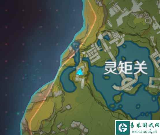 《原神》灵矩关无名宝藏位置攻略