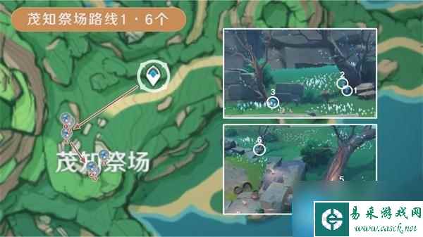 原神幽灯蕈位置在哪-幽灯蕈位置采集路线图大全