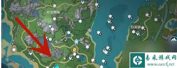 原神中海沫村水神瞳位置在哪里 原神中海沫村水神瞳位置攻略