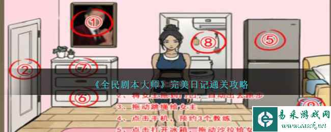 《全民剧本大师》完美日记通关攻略