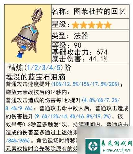 原神夏洛蒂技能说明及配装推荐
