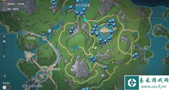 原神湖光铃兰收集路线是什么
