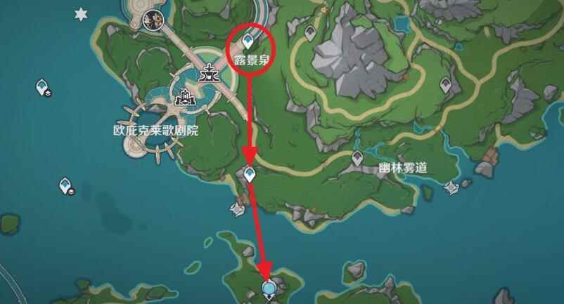 《原神》4.2七天神像开图路线图分享