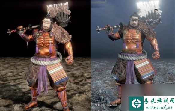 《仁王2》与前作NPC形象对比