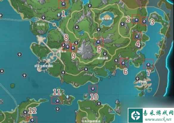 原神4.2势能球解谜在哪里