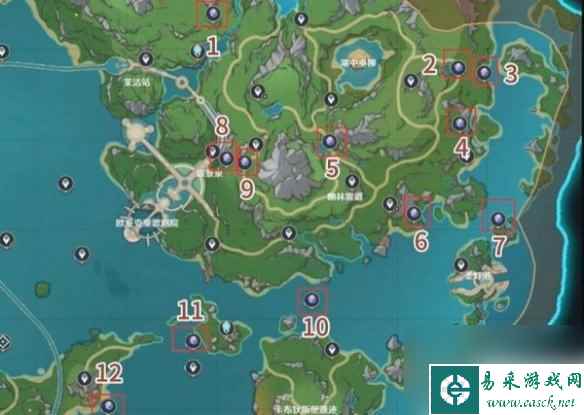 原神4.2势能球解谜在哪里