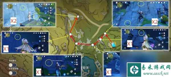 《原神》4.2白术突破材料琉璃袋收集路线