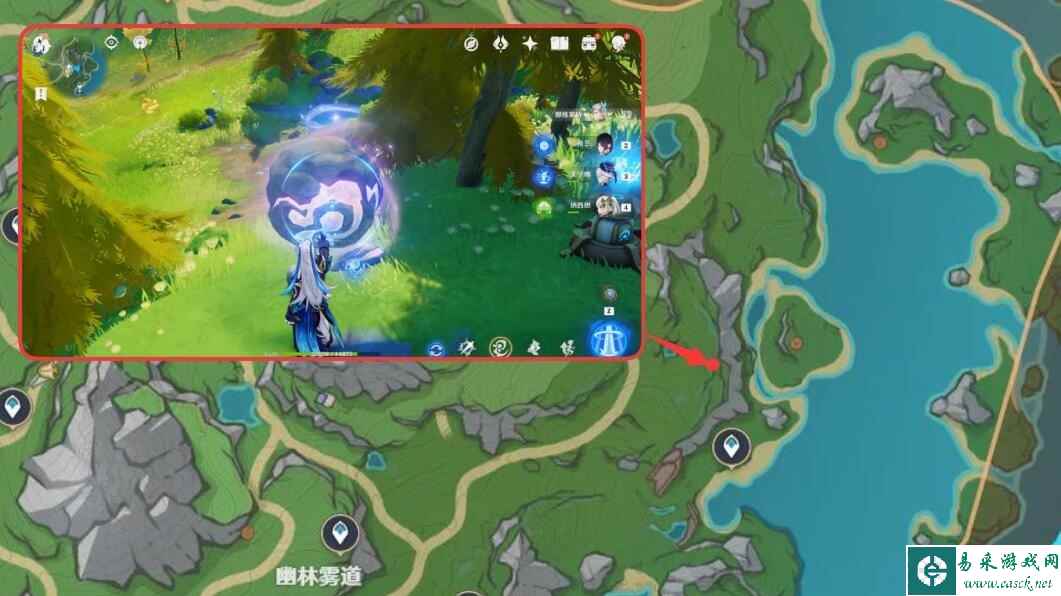 《原神》4.2秋的悔意幽林枝获取攻略