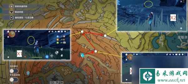 《原神》4.2白术突破材料琉璃袋收集路线