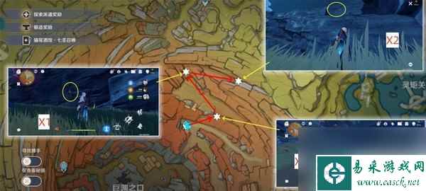 《原神》4.2白术突破材料琉璃袋收集路线