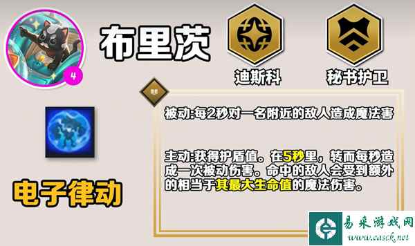 《云顶之弈手游》S10布里茨技能一览