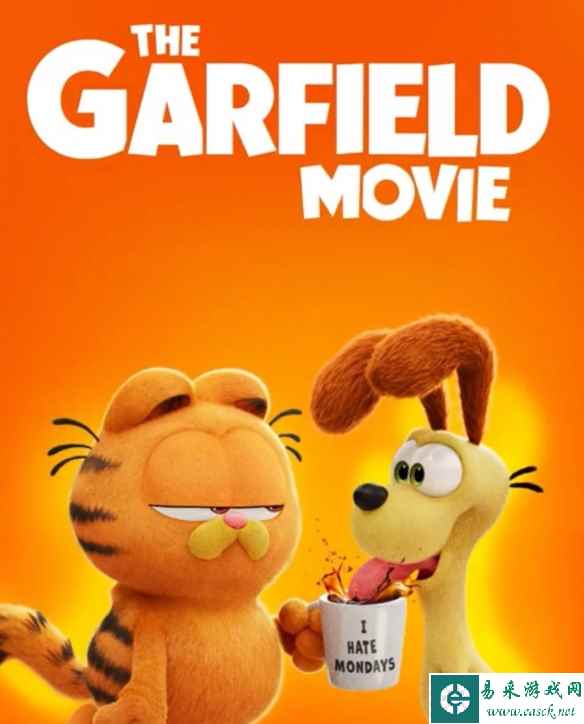 新《加菲猫》电影曝海报 克里斯·帕拉特配音加菲猫!