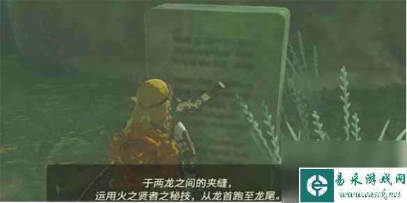 《塞尔达传说王国之泪》两龙之间的感应挑战过法