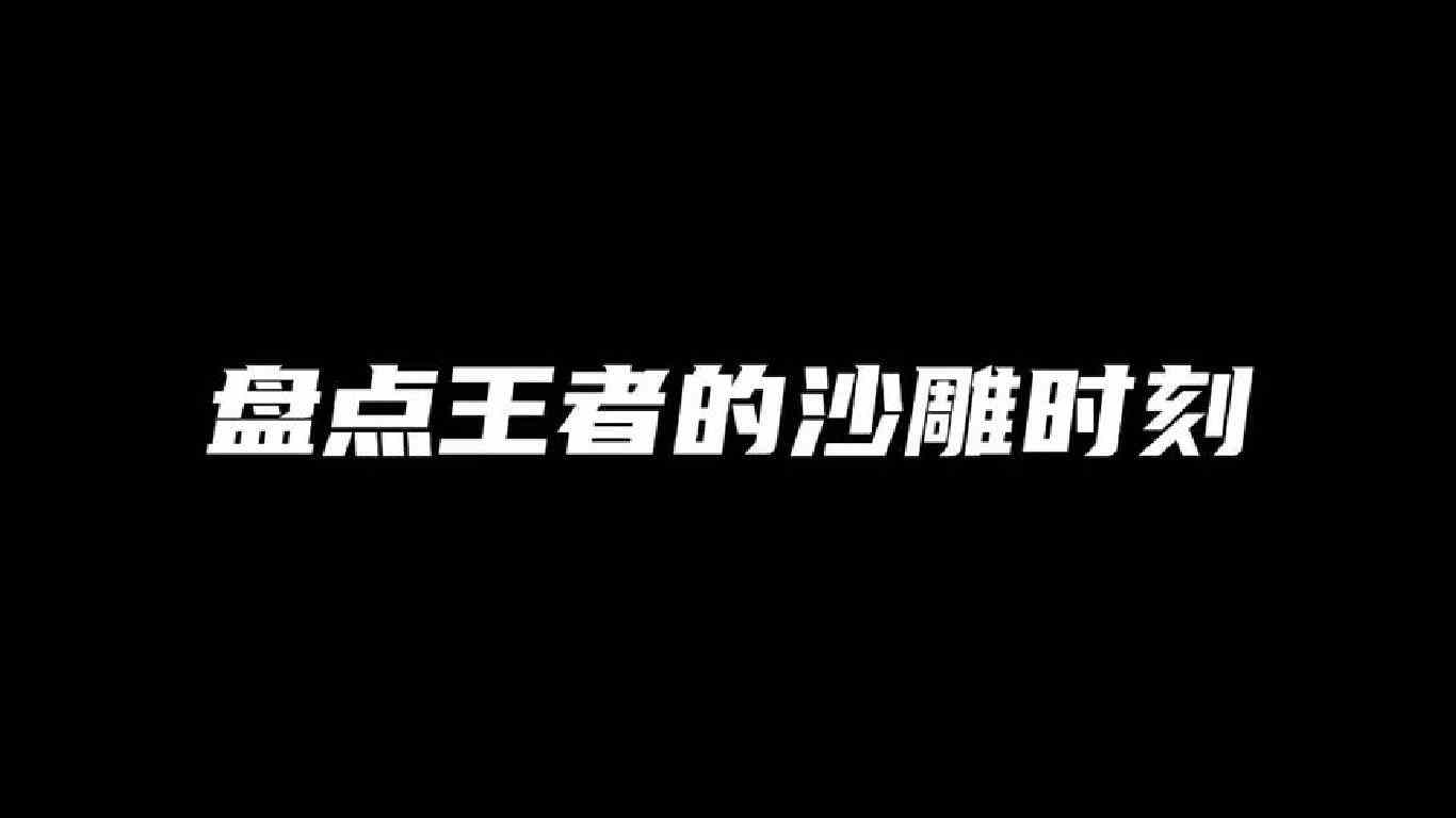 盘点王者的沙雕时刻，你绝对爱看