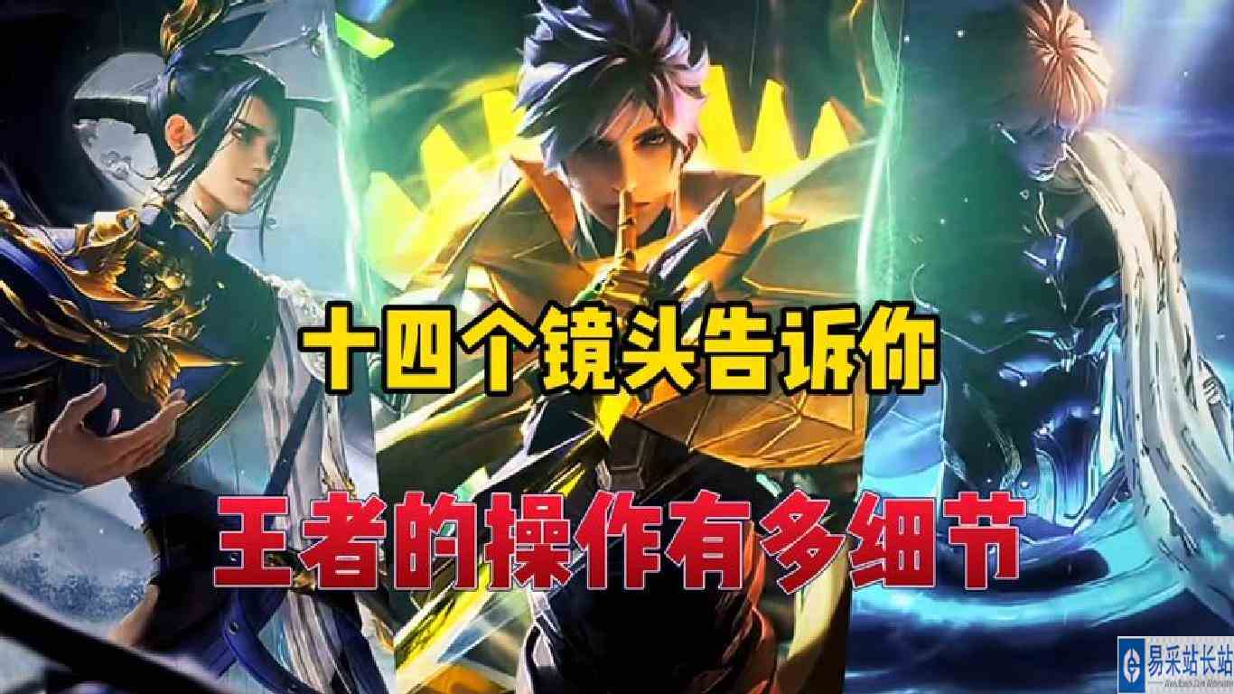 【王者盘点】十四个镜头告诉你王者的操作有多细节？