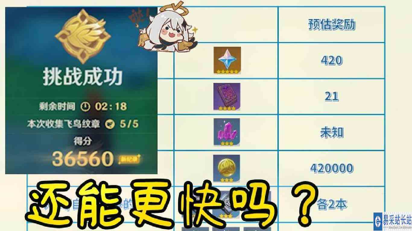 【原神】42秒，还能更快吗？飞行挑战简短介绍，附第一天飞行展示
