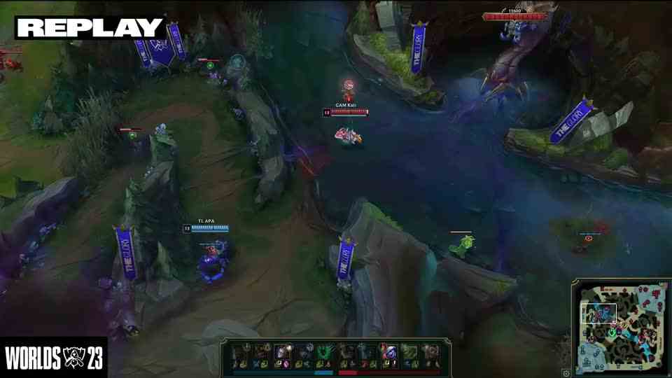 APA发条野区逮捕GAM中单小炮，S13瑞士轮精彩操作