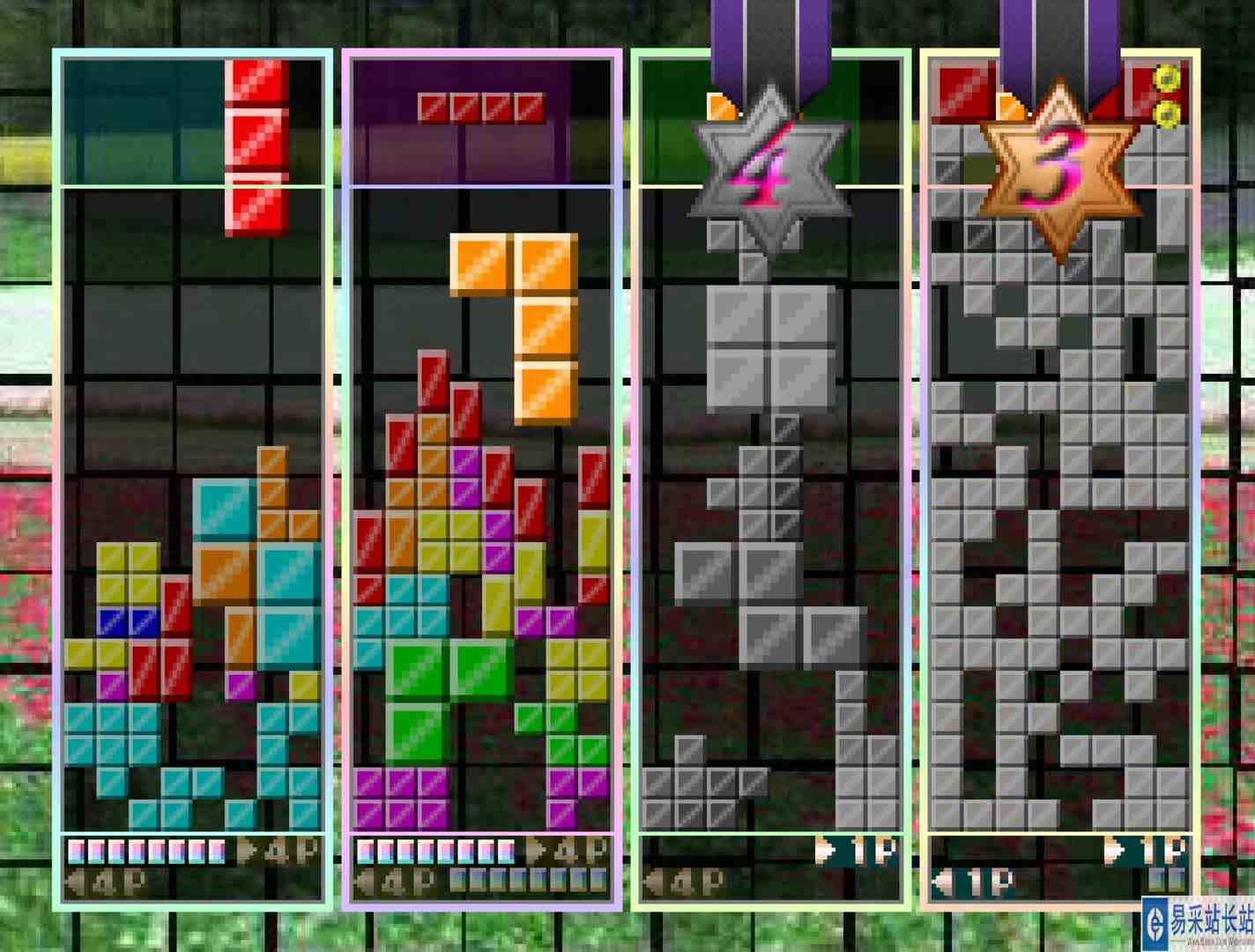 朋友游戏\-俄罗斯方块 Tetris 64 4玩家