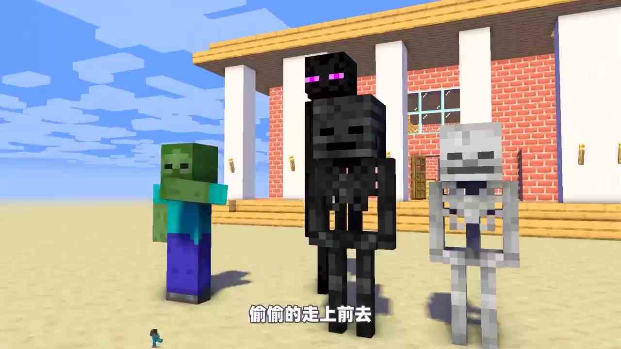 我的世界：电视泰坦VS时钟泰坦，战斗一触即发！