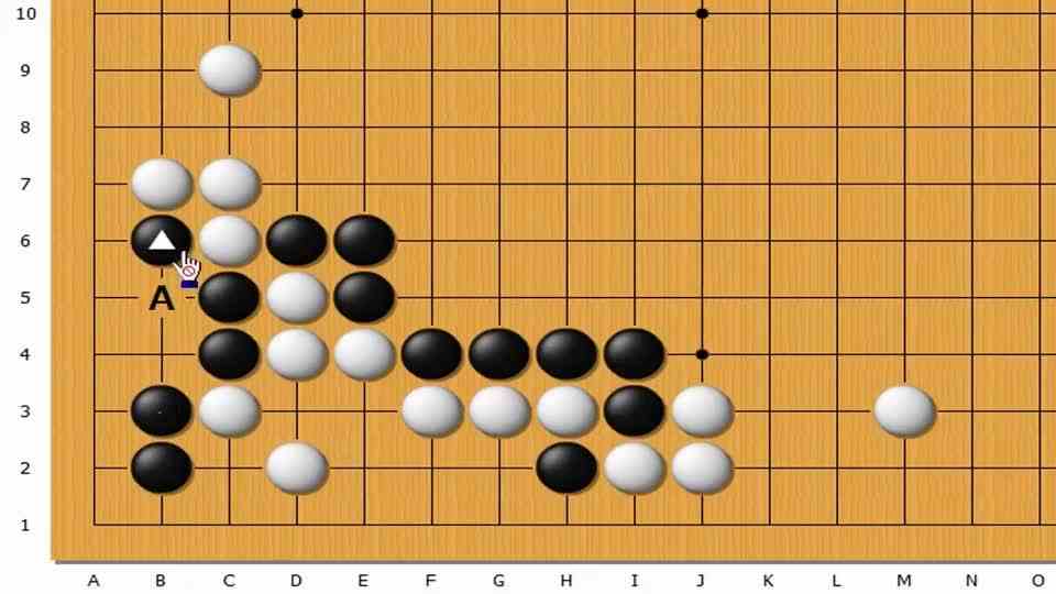 对杀技巧（401）黑先，如何与白棋对杀？