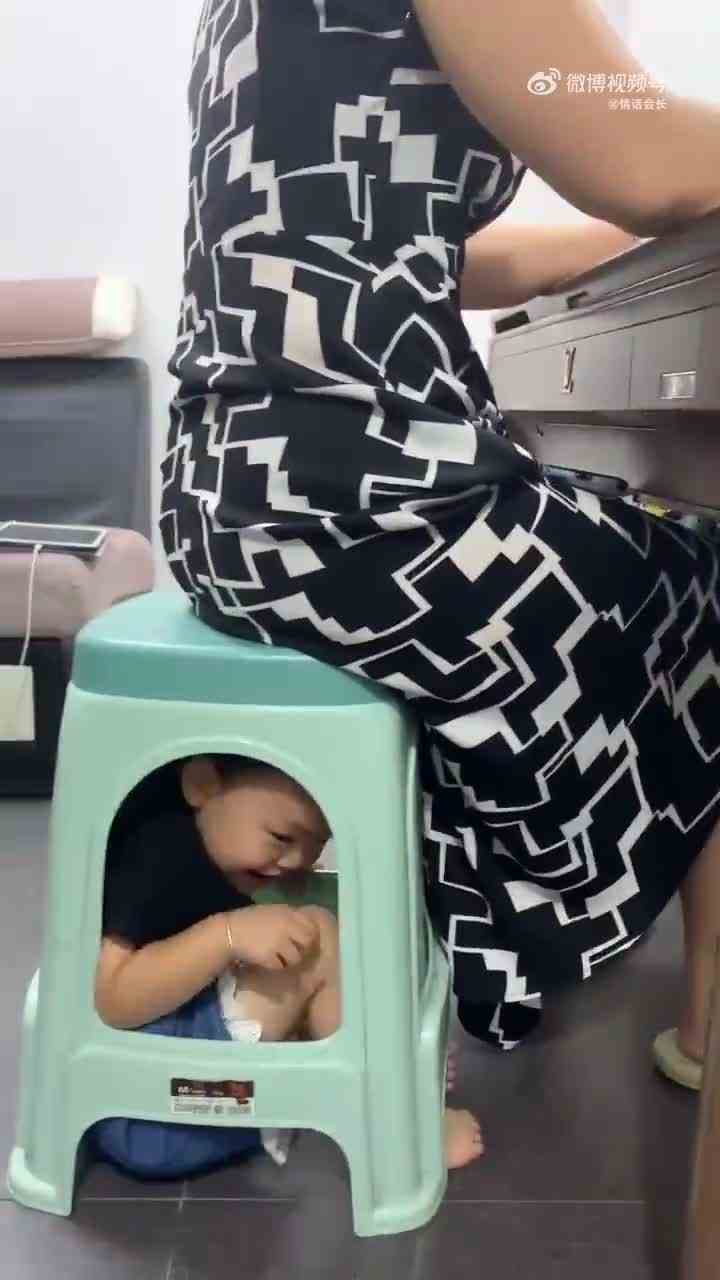 打麻将的最高境界带娃娃