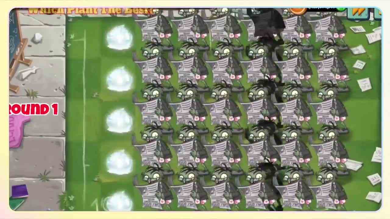 植物大战僵尸：直接一招全灭？