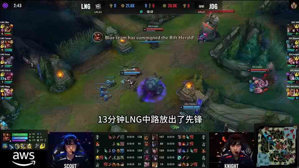 LNG是怎么把JDG吊起来打的？BO3的第二场