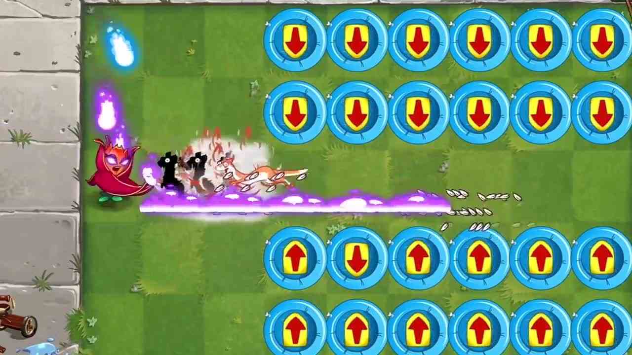 植物大战僵尸：所有火属性植物VS坤鼬僵尸群！结局会如何？