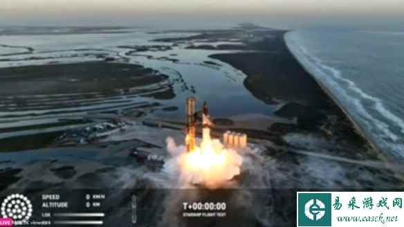 SpaceX“星舰”第二次飞行测试发射升空 火箭炸了！