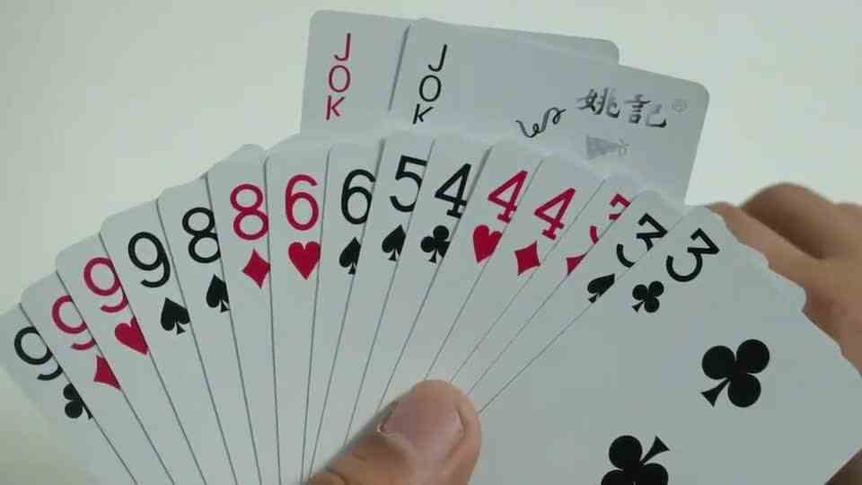 地主手拿一把天牌，就这样双农还不服气，非要见识见识我的技术