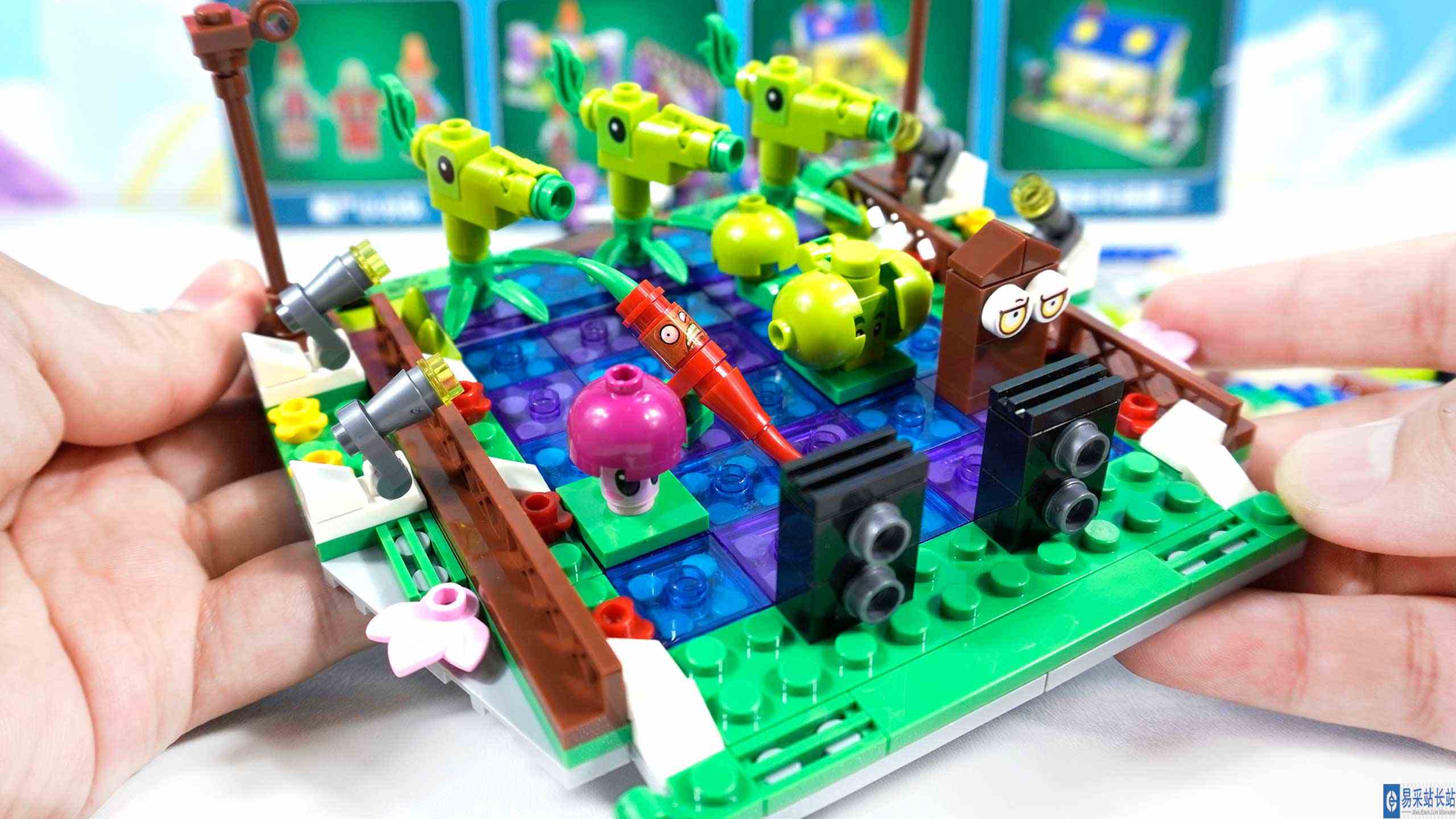 植物大战僵尸积木摇滚年代 豌豆坚果辣椒齐聚主舞台