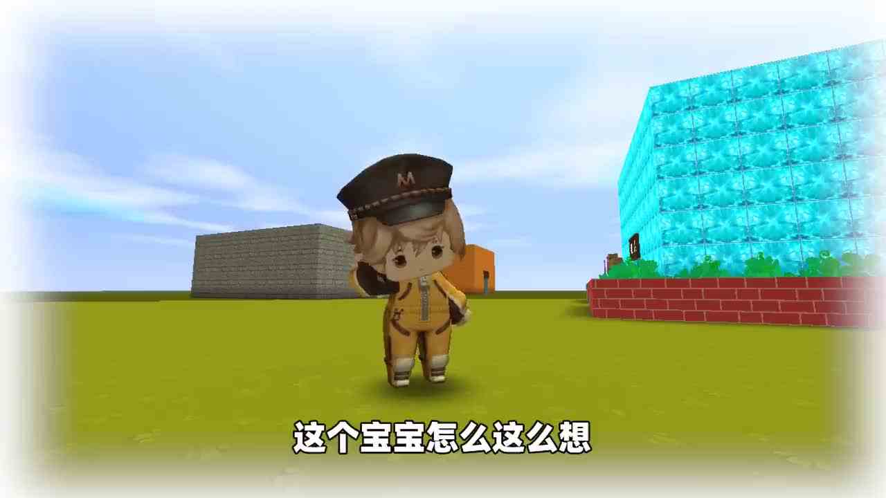 迷你世界：半仙乞丐奶糖，变身宝宝欺骗公主，最后被发现遭到惩罚