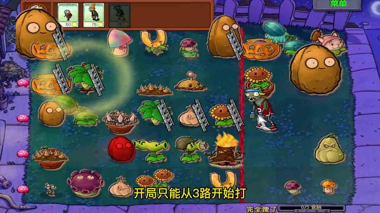 植物大战僵尸：理论型阵法？实践才是真理
