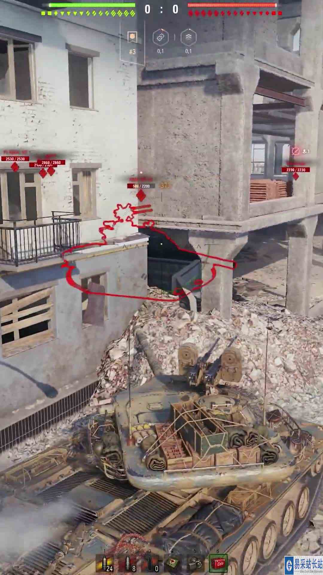 T57，说个实话，其实我才是巷战高手