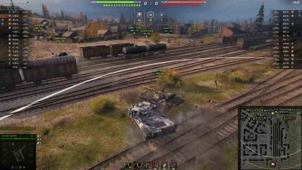 坦克世界，豹1，日常黑枪游走抢人头，对炮不怂