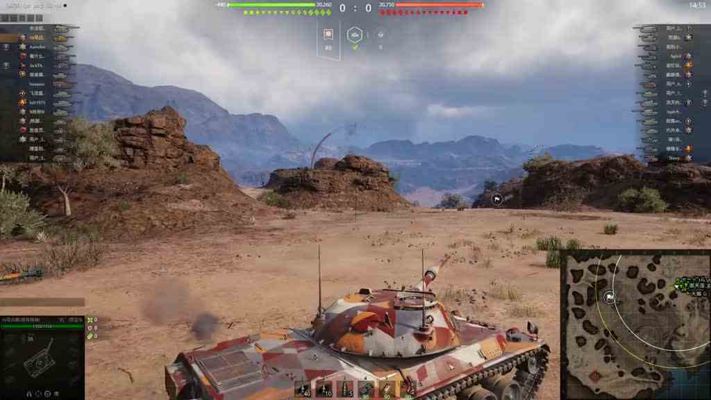 坦克世界，豹1原型车，8杀翻盘