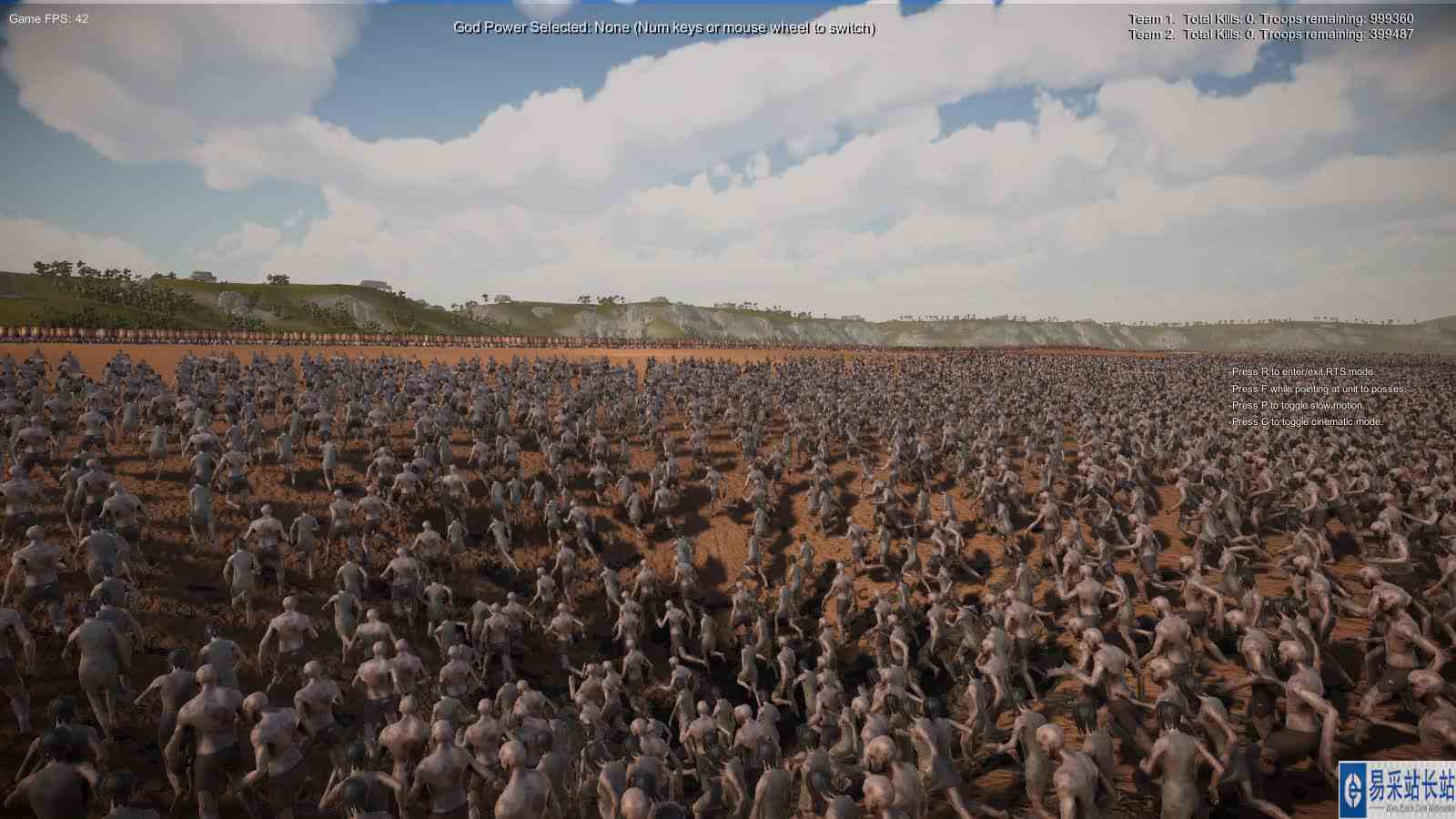 史诗战争模拟器2：百万丧尸冲锋，40万名罗马士兵能否抵挡？