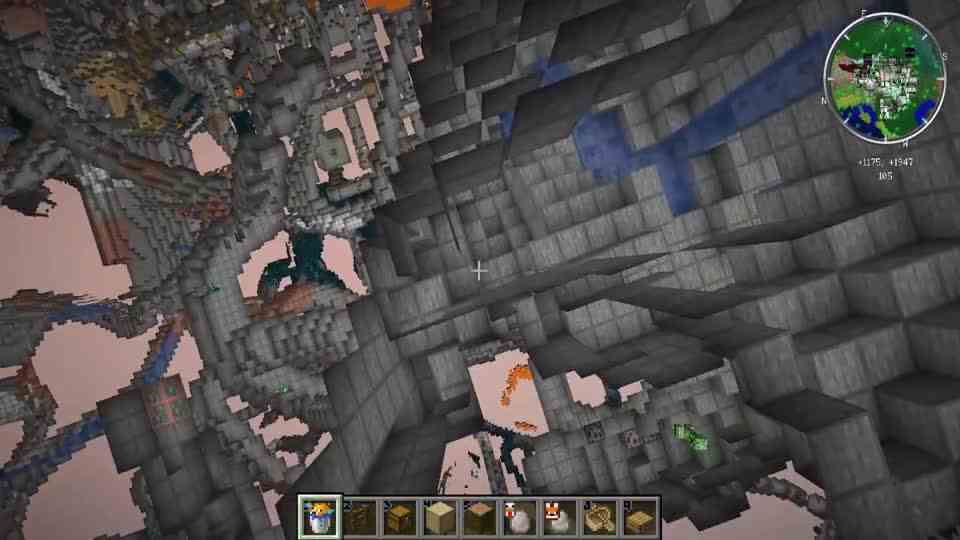 我的世界空岛生存31：不刷狐狸的原因找到了？因为下面是深谙之域