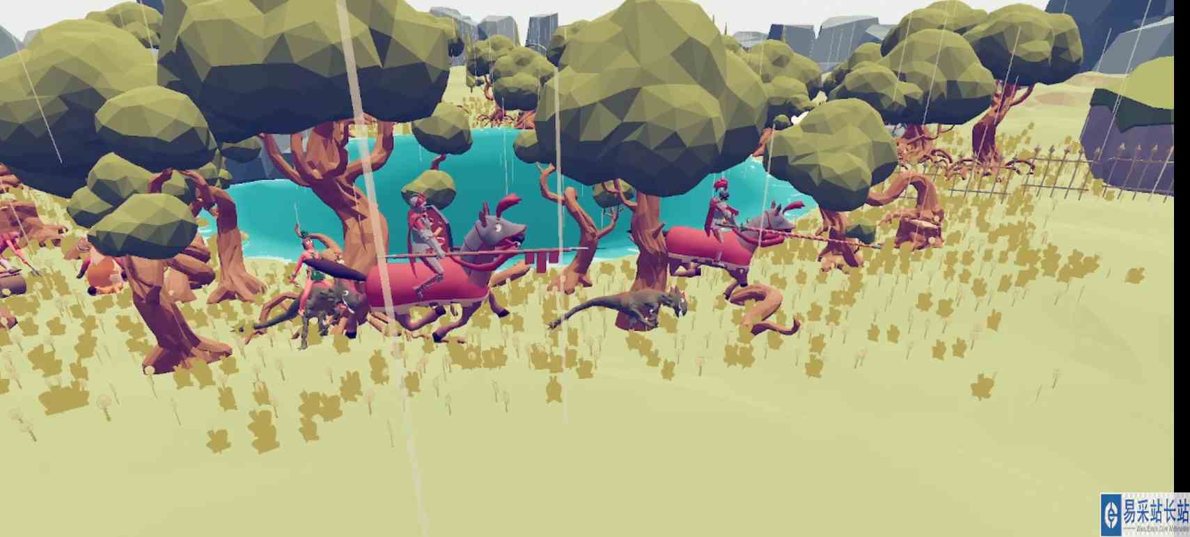 全面战争模拟器：全战跑起来马拉松，选手们的表现真是奇奇怪怪啊