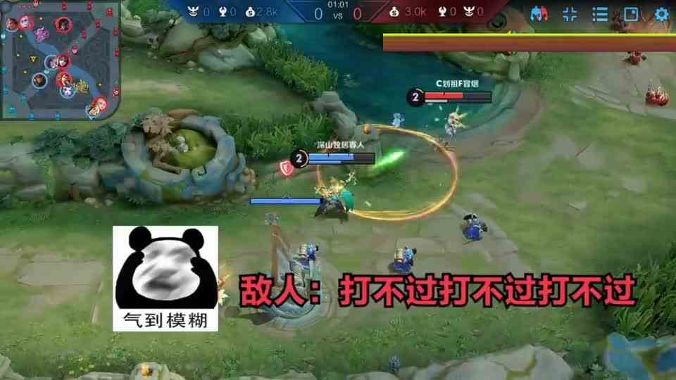 虞姬下路对战
