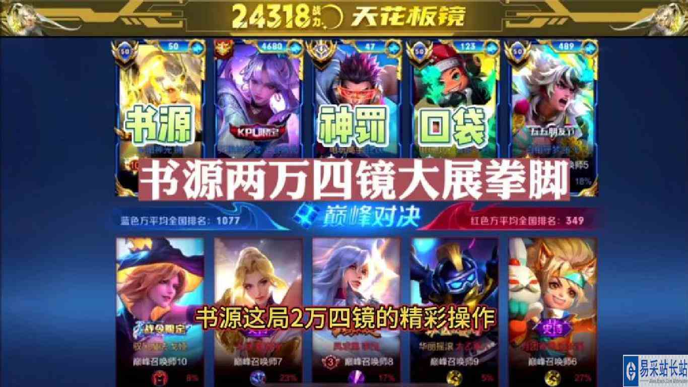 书源两万四镜大展拳脚，自家有神罚加口袋也遮挡不了高光