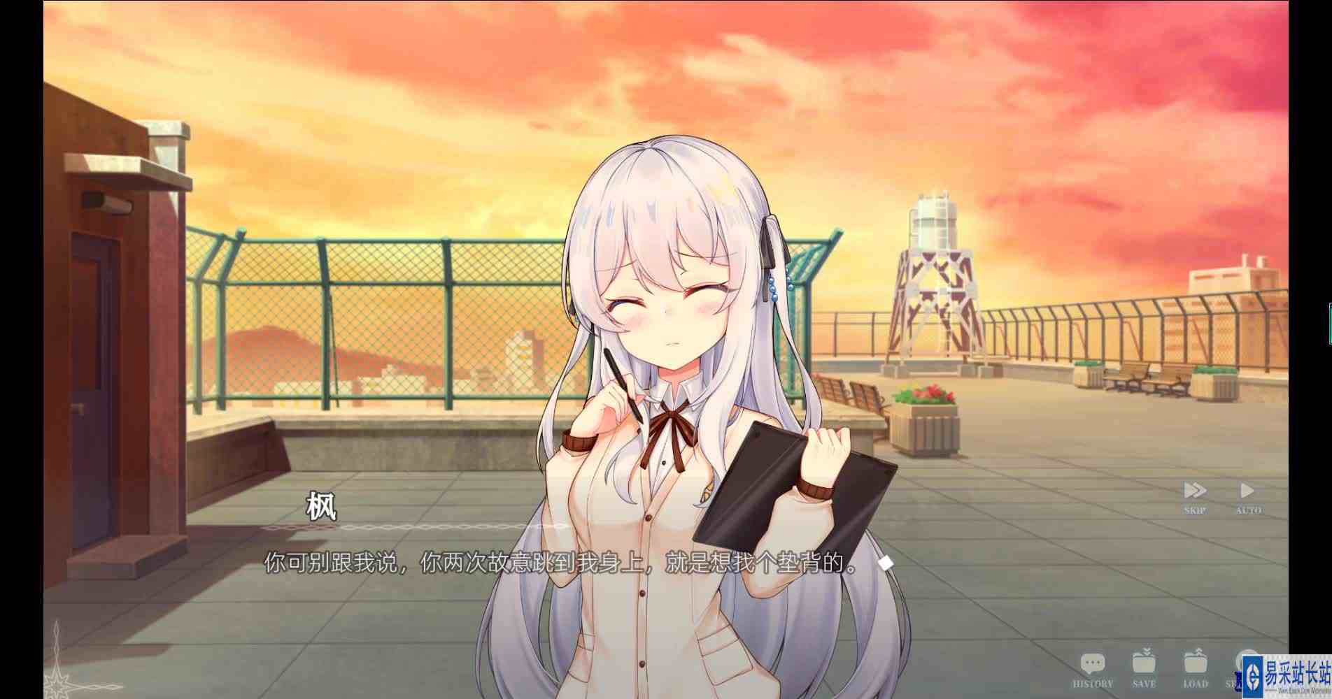 Steam游戏执谕者：坠月之兆\-中二少女妹子上来就骑帅哥身上咬人家手指