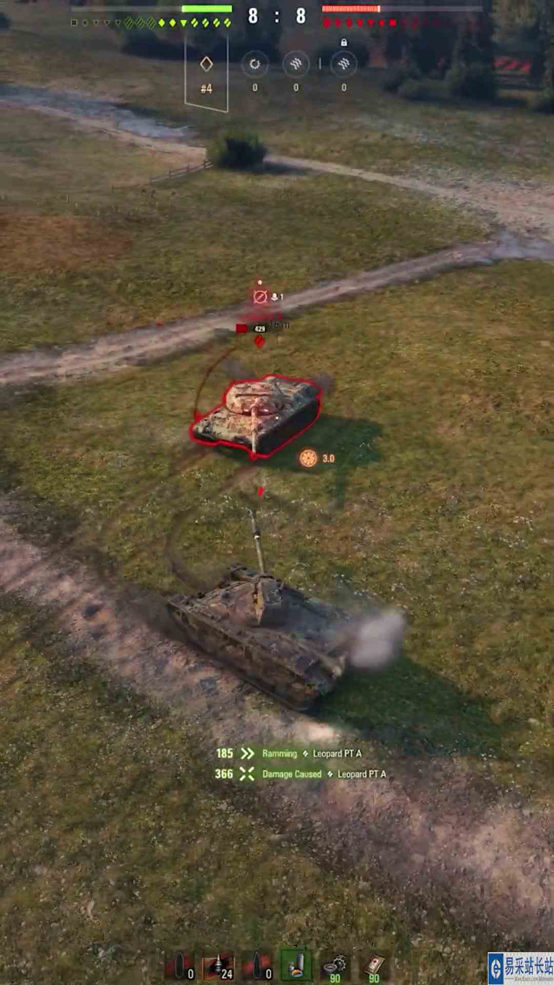 夏尔75，吃我两梭子连珠炮