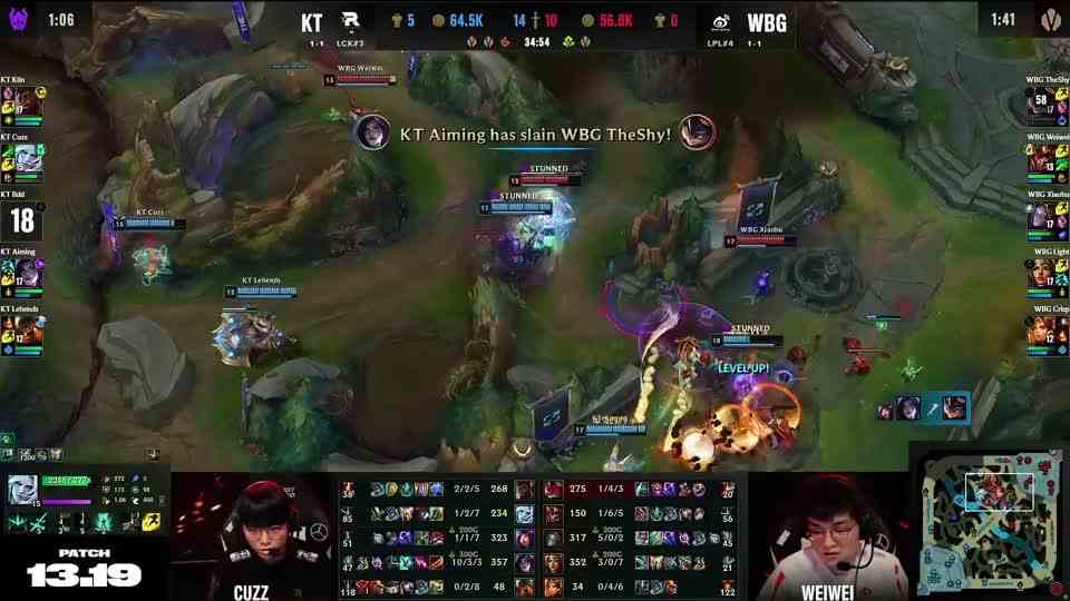 这起身压不住？TheShy兰博被秒杀，BDD残血妮蔻极限逃生